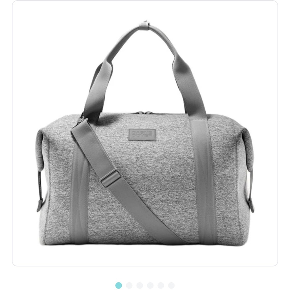 Dagne Dover Heather Gray Carryall NWT**